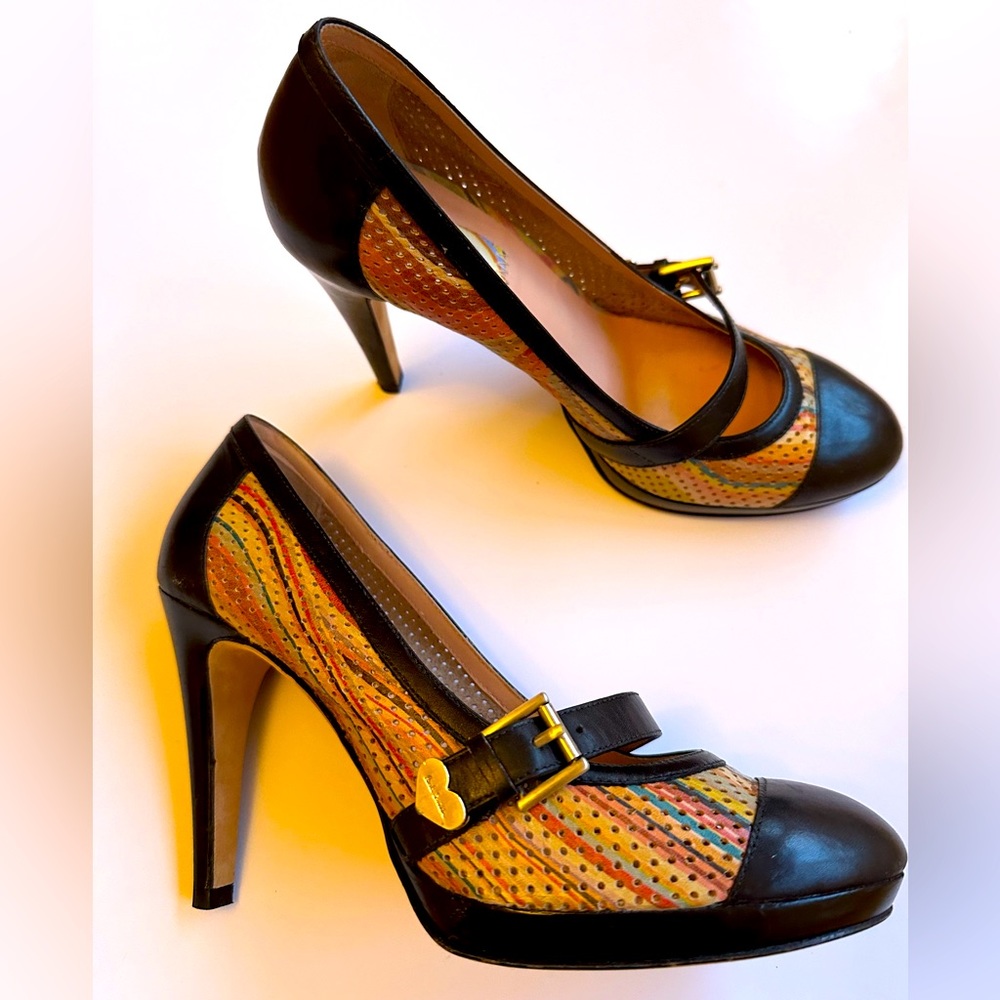 Paul Smith Signature Swirl Print Heels
